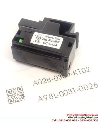 FANUC A02B-0309-K102; Pin nuôi nguồn A02B-0309-K102 lithium 3.0v chính hãng _Made in Japan